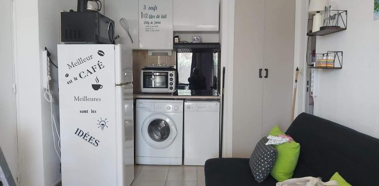 Havre De Paix Appart Climatise,Piscine,Wifi Le Barcarès Exteriör bild